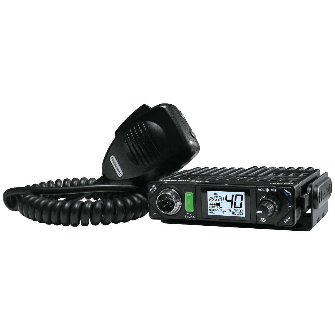 President BILL II ASC (mini) 27 MHz VOX радіостанція