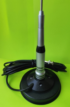 Антена SIRIO HP 2070 R. VHF/UHF (142-148 / 430-440 МГц) на магнітній основі