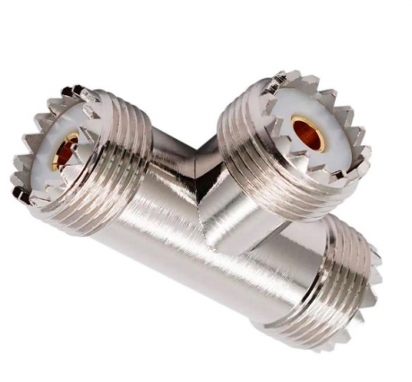 T-type Adaptor UHF-F-F-F (спліттер)