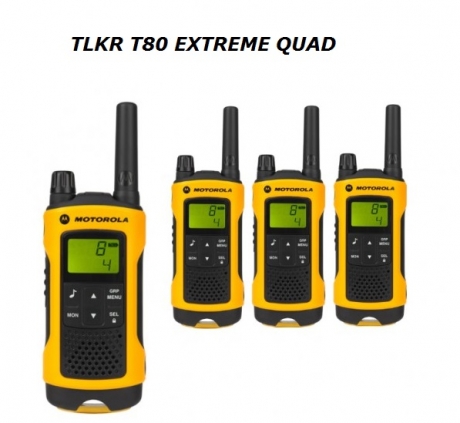 Motorola TLKR T80 EXTREME QUAD