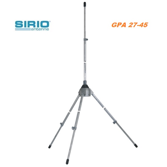 Антена базова SIRIO GPA 27-45 1/4 (27-45 MHz)