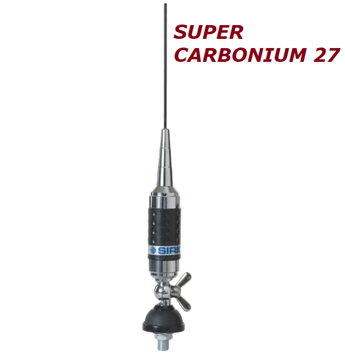 Антена автомобільна 27 МГц SIRIO SUPER CARBONIUM 27 (1,4 м)