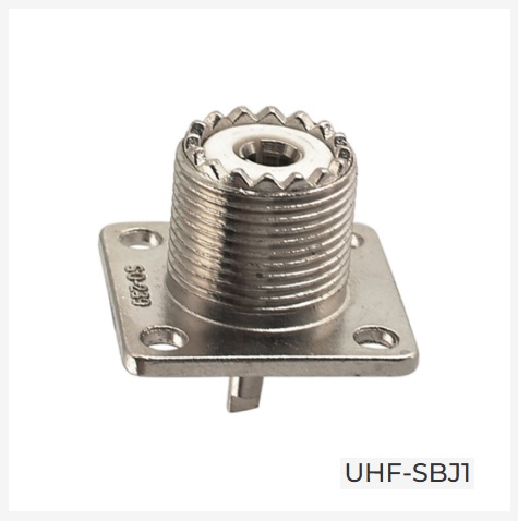 Роз'єм UHF-female приборний UHF-SBJ1 (RA08)