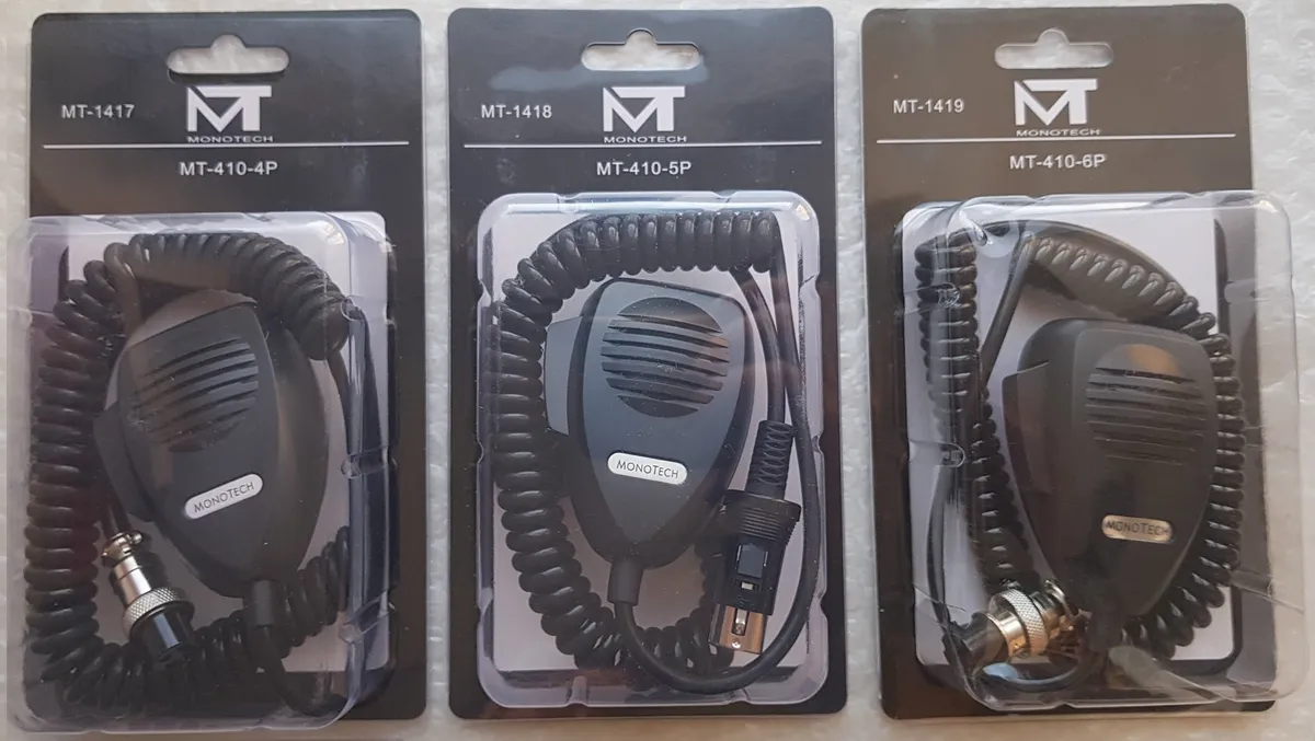 Мікрофон-тангента Monotech MT-410 для CB-радіостанцій (Midland Alan, President)