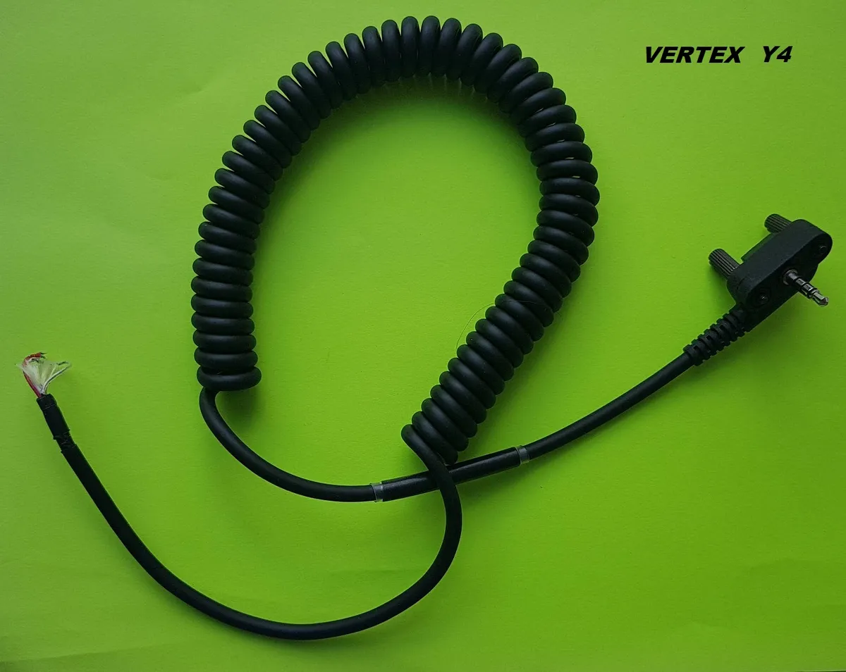 Спіральний кабель мікрофона Vertex / Motorola (роз'єм Y4) для VX231/VX261