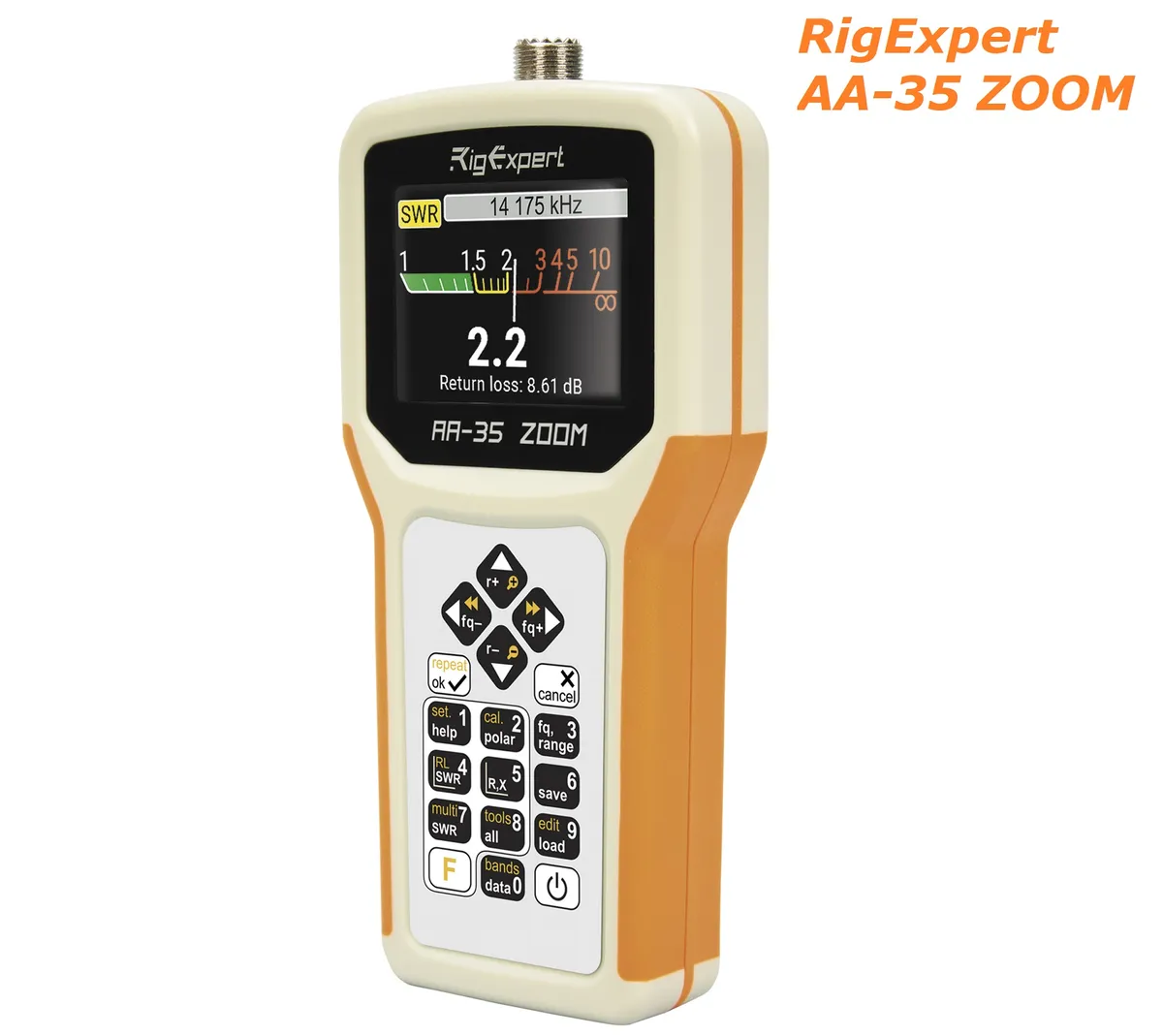 Антенний аналізатор RigExpert AA-35 ZOOM (0,1–35 МГц)