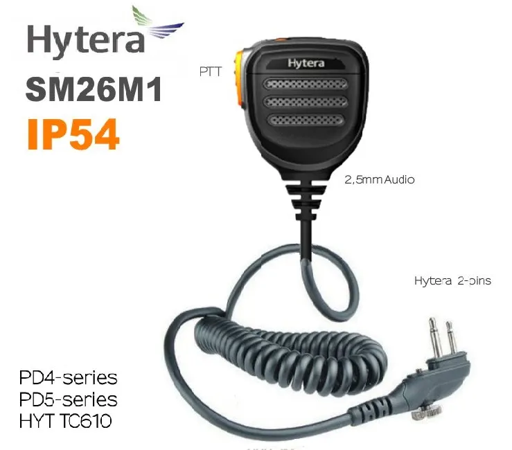Виносний мікрофон-динамік Hytera SM26M1 для Hytera TC-508/TC-518/PD5xx