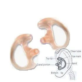 Фігурна вушна вставка Mushroom ear-tip для гарнітур прихованого носіння