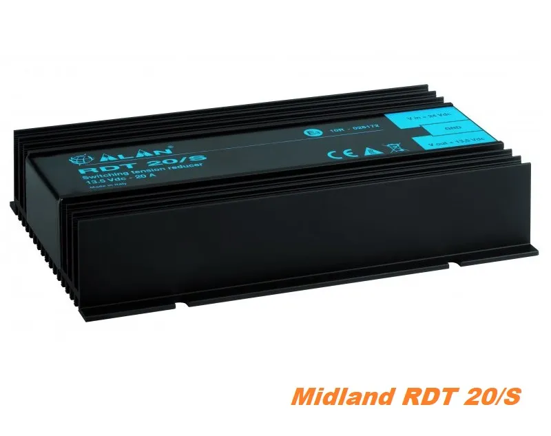 Перетворювач напруги Midland RDT 20/S (24/12 В), 20 А