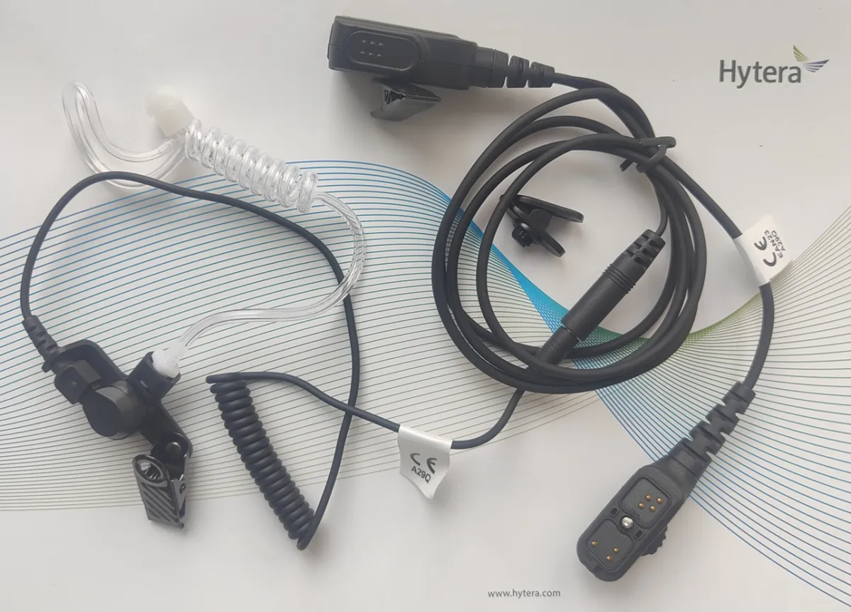 Гарнітура прихованого носіння Hytera EAN23 зі звуководом для PD785/PD985/PT580H