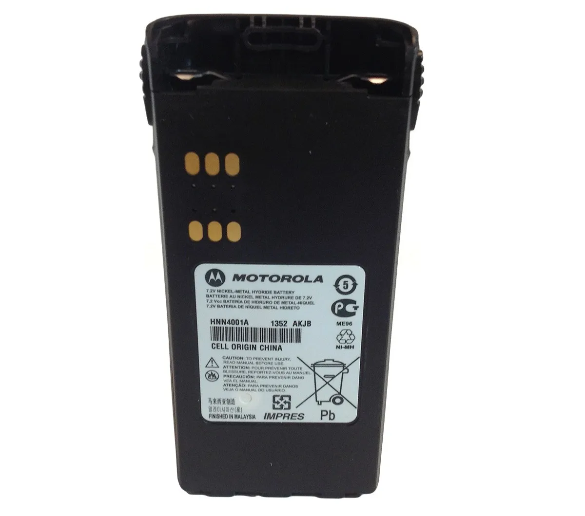 Акумулятор Motorola HNN4001A IMPRES 1900 мАг для GP340/GP380/HT750