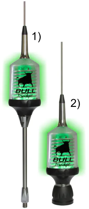 Антена SIRIO BULL TRUCKER 3000 W/SHAFT LED автомобільна (26,5–30 МГц)