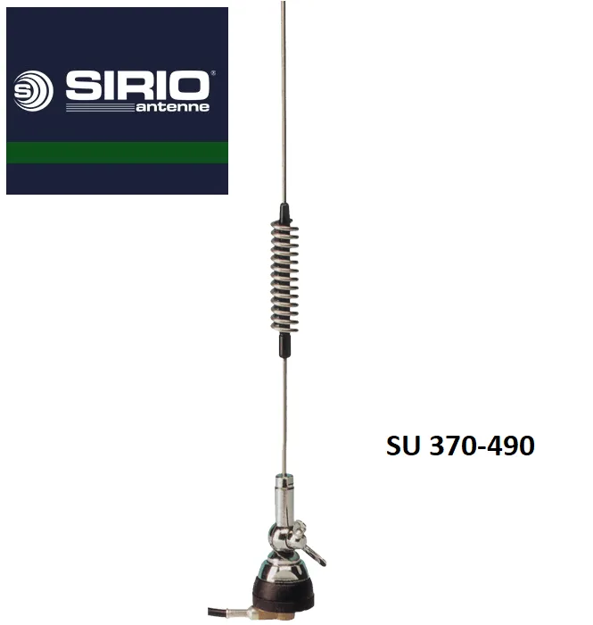 Автомобільна антена Sirio SU 370-490 SL (370–490 МГц), 70 см