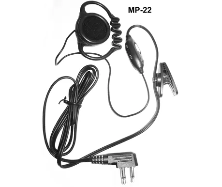 Гарнітура MP22 для радіостанцій Motorola, Hytera, Kenwood, Icom