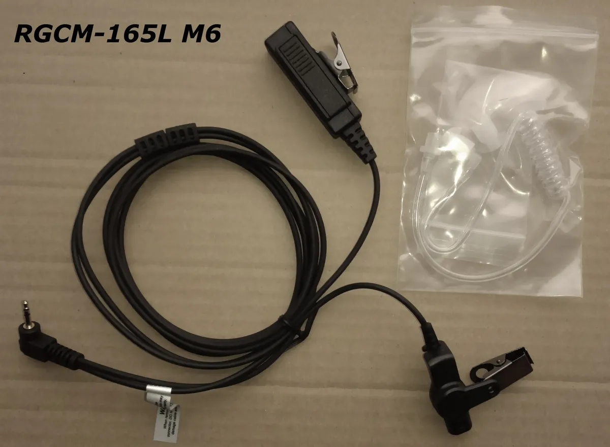 Гарнітура прихованого носіння RGCM-165L-M6 для Motorola TLKR T5/T6/T7/T80