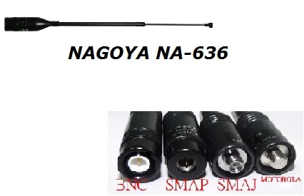 Телескопічна антена Nagoya NA-636 для рацій (SMA-female)