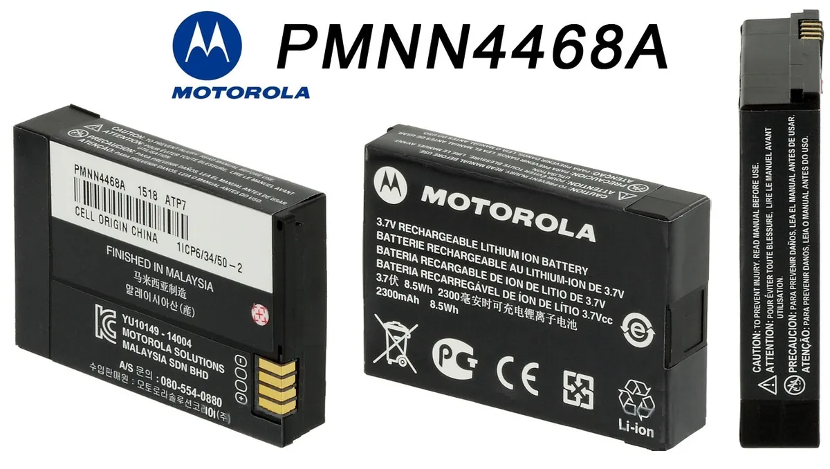 Акумулятор Motorola PMNN4468A 2200 мАг для SL4000/SL1600