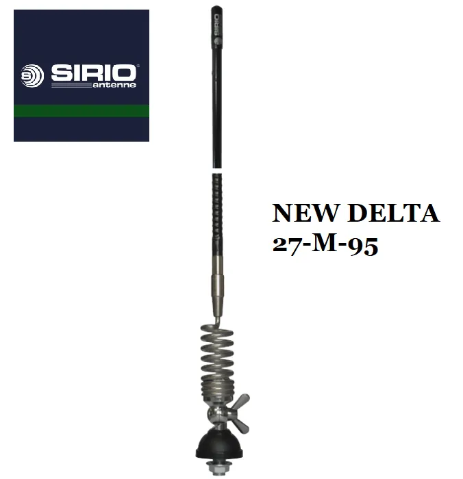 Автомобільна антена Sirio NEW DELTA 27-M-95 (27 МГц), 95 см