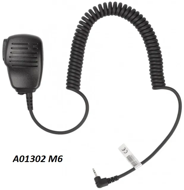 Виносний мікрофон-динамік (тангента) A01302 для рацій Motorola TLKR (роз'єм M6)