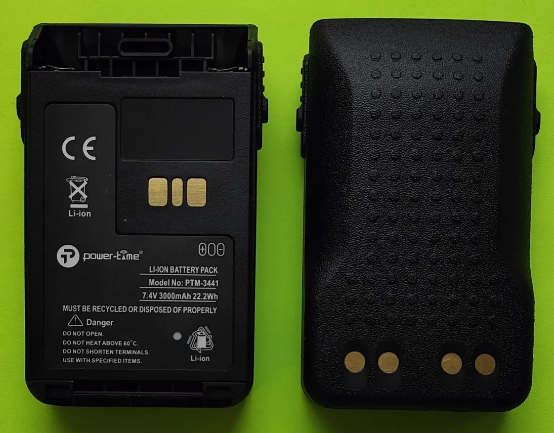 Акумулятор PTM3441 (аналог Motorola PMNN4502A) 3000 мАг для DP3441/DP3661