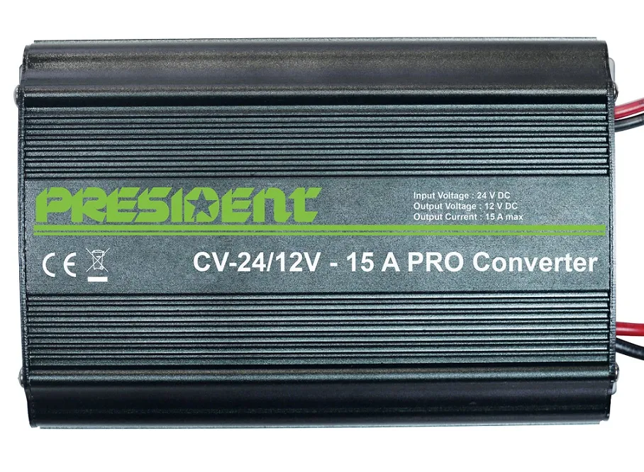Перетворювач напруги President CV-24/12 PRO (24/12 В), 15 А