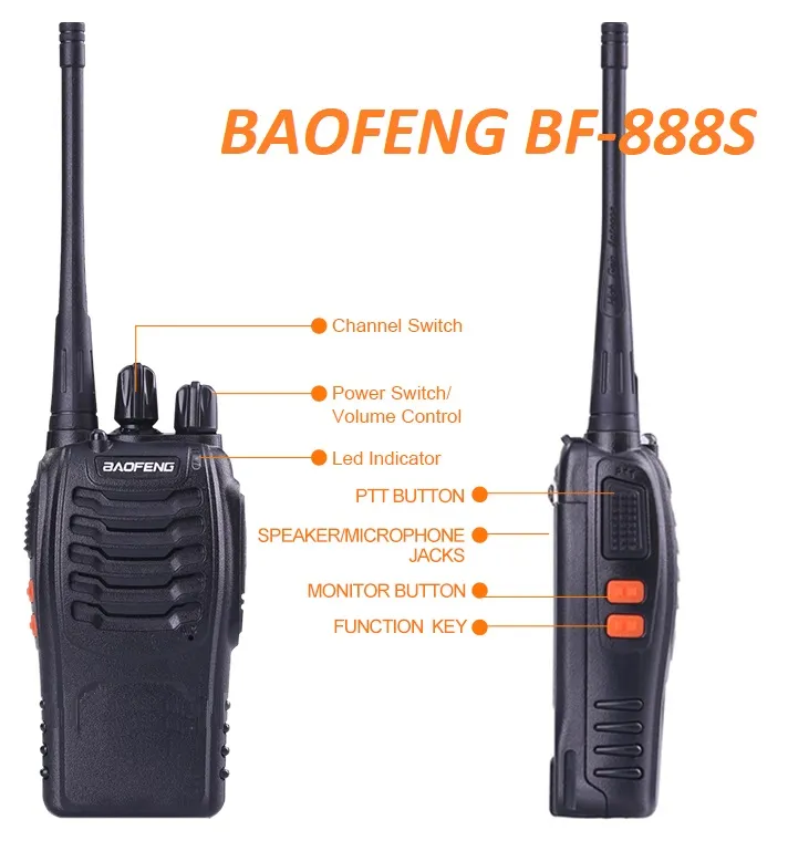 Рація Baofeng BF-888S UHF