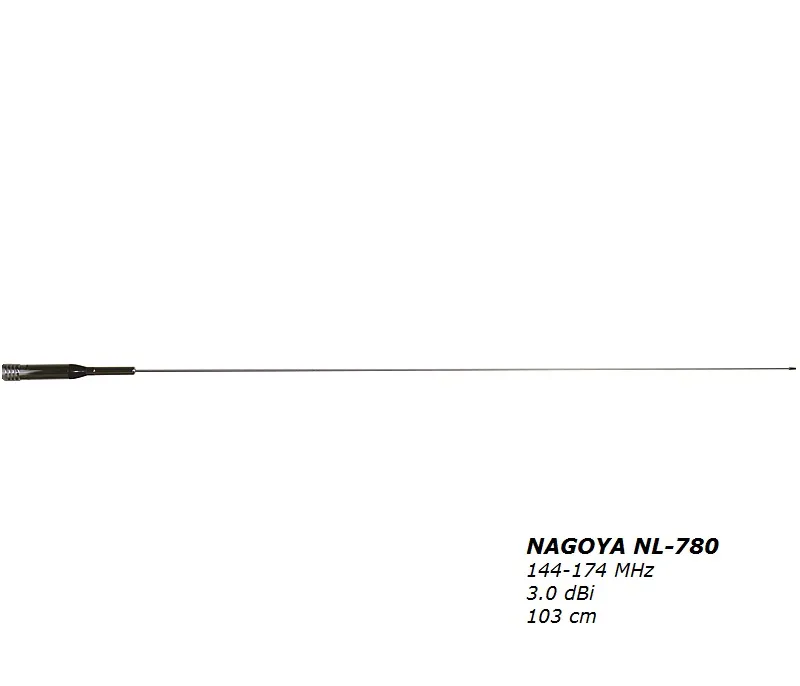 Автомобільна антена Nagoya NL-780 VHF (144–174 МГц), 103 см