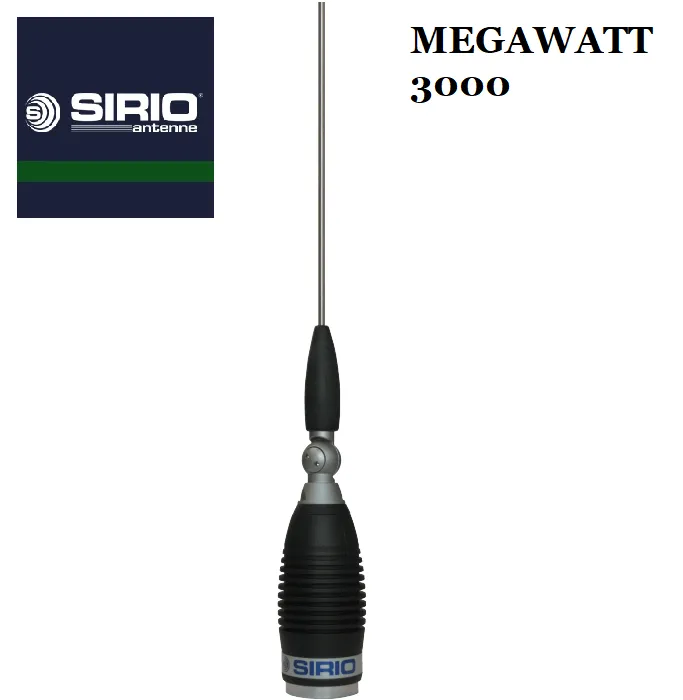 Автомобільна антена Sirio MEGAWATT 3000 N (27–30 МГц)