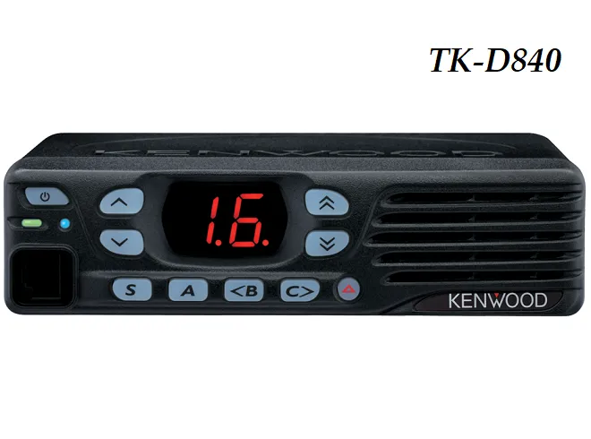 Автомобільна радіостанція Kenwood TK-D840E DMR UHF, 25 Вт