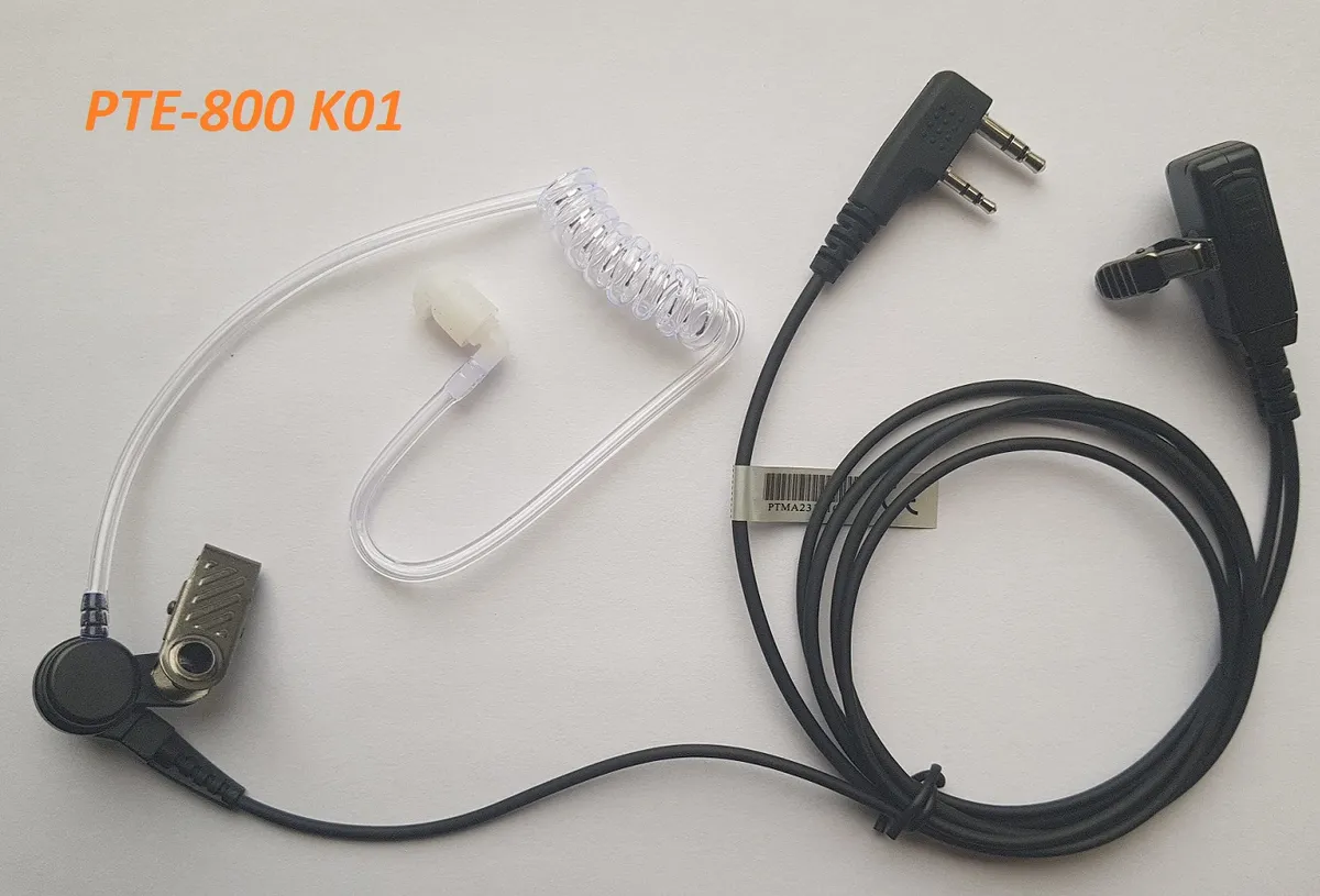 Гарнітура прихованого носіння Power Time PTE800 K01 для Kenwood/Baofeng
