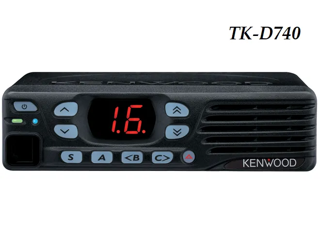 Автомобільна радіостанція Kenwood TK-D740E DMR VHF, 25 Вт