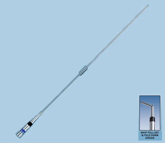 Автомобільна антена Anli WH-711C VHF/UHF (143–148/430–460 МГц), 98 см