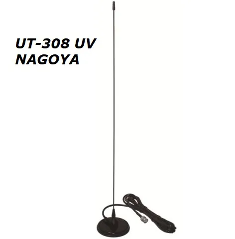 Автомобільна антена Nagoya UT-308 U/V VHF/UHF (144–470 МГц), 56 см
