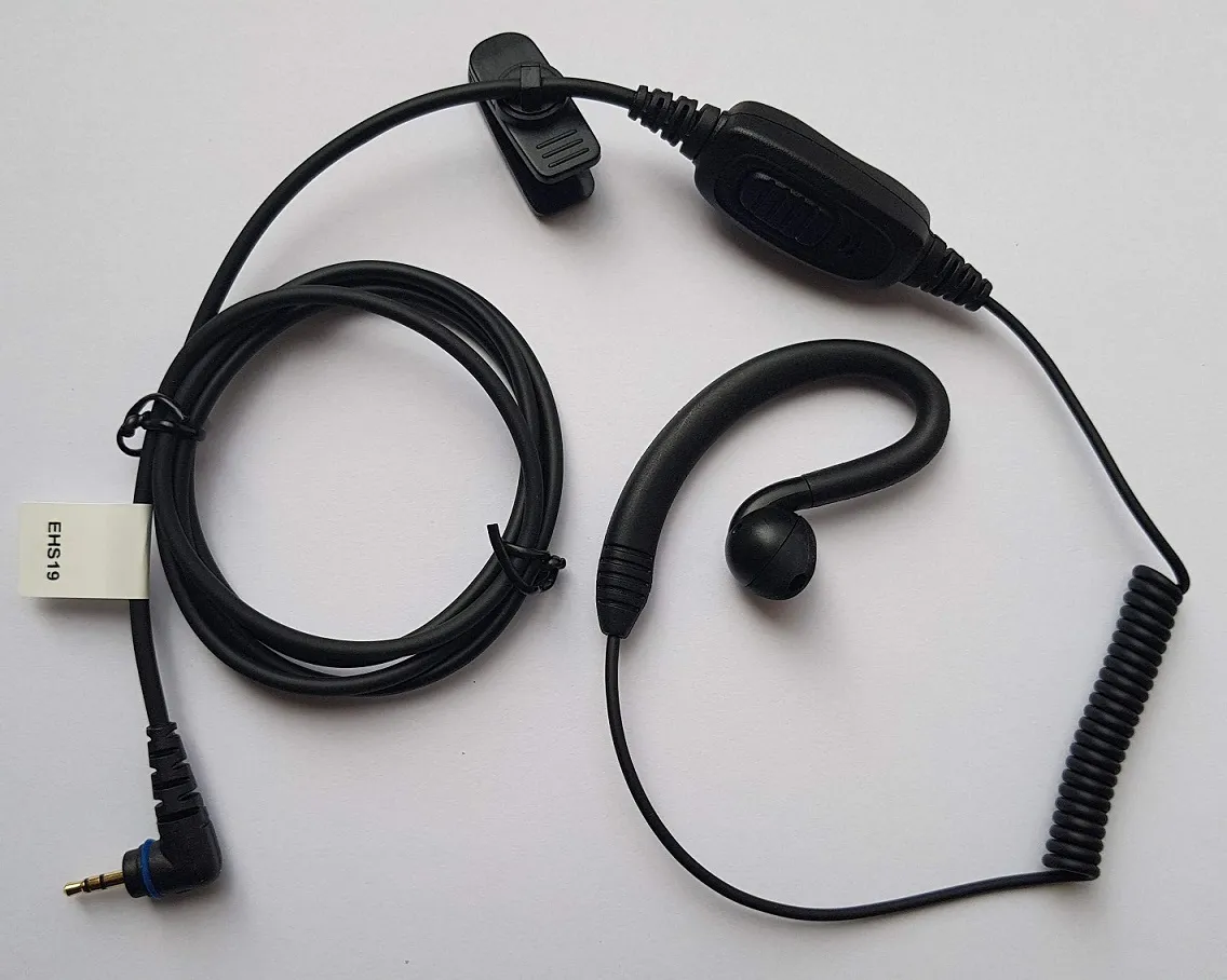 Гарнітура Hytera EHS19 із завушиною (VOX) для BD305/PD355/PD365