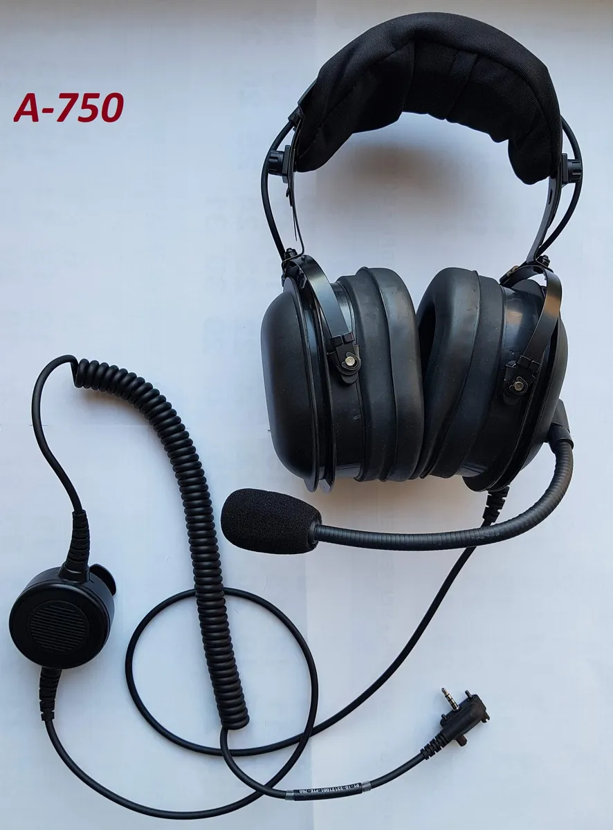 Гарнітура Power Time Agent A-750 для рацій у шумних умовах
