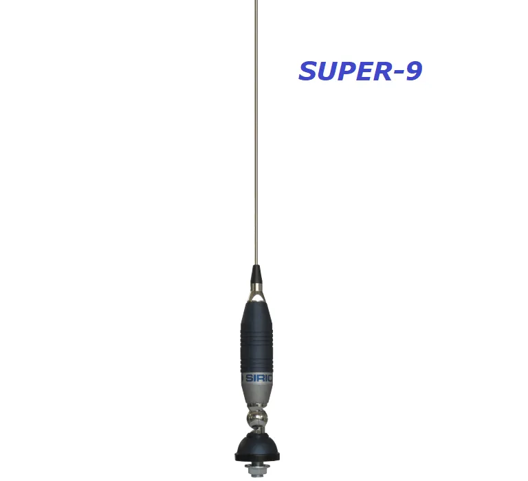 Автомобільна антена Sirio SUPER 9 (27 МГц), 1,55 м